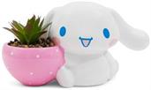 Sanrio Cinnamoroll Strawberry Ceramic Mini Planter With Artificial Succulent