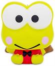 Sanrio Keroppi Stump 4-Inch Ceramic Mini Planter With Artificial Succulent