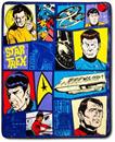 Star Trek: The Animated Series Comic Panel Throw Blanket | 50 x 60 Inches