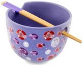 Steven Universe Crystal Gems 20-Ounce Ceramic Ramen Bowl and Chopstick Set