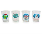 Star Wars Holiday 1.5-Ounce Mini Shot Glasses | Set of 4