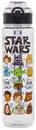 Star Wars Characters 33-Ounce Plastic Water Bottle With Locking Lid and Strap