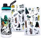 Star Wars Legacy Group Twist Spout Water Bottle and Sticker Set | Hold 32 Ounces