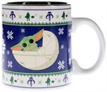 Star Wars: The Mandalorian Grogu Christmas Sweater Ceramic Mug | Holds 20 Ounces