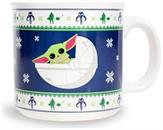 Star Wars: The Mandalorian Grogu Holiday Sweater Ceramic Camper Mug | 20 Ounces