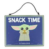 Star Wars The Mandalorian The Child 10 x 8 Inch Reversible Hanging Sign