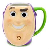 Disney Pixar Toy Story Buzz Lightyear Sculpted Ceramic Mug | Holds 20 Ounces