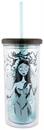Tim Burton's Corpse Bride Emily 20-Ounce Carnival Cup With Lid and Straw