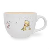 Disney Winnie The Pooh But First Hunny Ceramic Soup Mug | Holds 24 Ounces