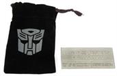 Transformers Mp-01B Black Convoy Collector Plaque by Takara