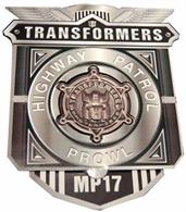 Transformers Highway Patrol Prowl MP-17 Coin Badge