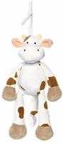Teddykompaniet Diinglisar Collection 10 Inch Musical Plush Animal | Cow