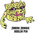 Boglins Zwork Zombie Enamel Collectible Pin