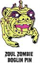 Boglins Zoul Zombie Enamel Collectible Pin
