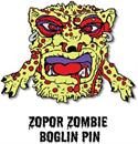 Boglins Zopor Zombie Enamel Collectible Pin