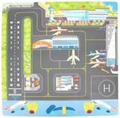 Sunta Play Mat DIY Airport and Plane | 9 Piece Set