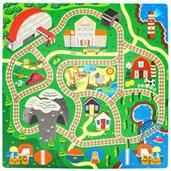 Sunta Play Mat DIY Train Track and Train | 9 Piece Set