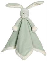 Teddykompaniet Plush Baby Blanket | Sage Bunny