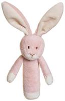 Teddykompaniet Plush Baby Rattle | Rose Bunny