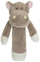 Teddykompaniet Plush Baby Rattle | Hippo