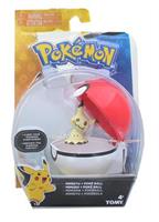 Pokemon Clip and Carry Poke Ball | 2 Inch Mimikyu and Poke Ball