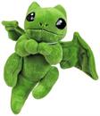 Little Embers 7 Inch Plush w/ Moveable Limbs & Magnetic Hands | Soot (Green)