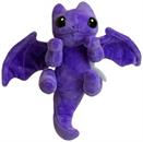 Little Embers 7 Inch Plush w/ Moveable Limbs & Magnetic Hands | Cinder (Purple)