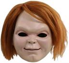 Childs Play Curse of Chucky Chucky Plastic Adult Costume Mask with Hair