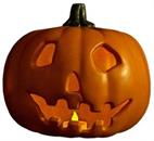 Halloween 6 The Curse of Michael Myers Light Up Pumpkin Prop