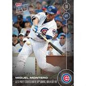 MLB Chicago Cubs Miguel Montero #561 Topps NOW Trading Card