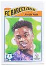 UCL TOPPS Living Set Card #404 | Ansu Fati