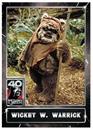 Star Wars ROTJ 40th Anniversary 2023 Topps Card #9 | Wicket W Warrick