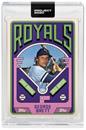Topps PROJECT 2020 Card 75 - 1975 George Brett by Grotesk