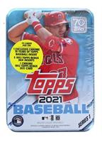 MLB 2021 Topps Series 1 Baseball Tin | 75 Cards