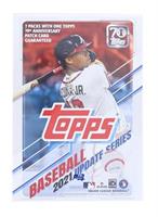 MLB 2021 Topps Baseball Updated Series Value Box | 7 Packs