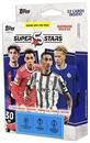 UEFA Topps 2023 Champions League Superstars Soccer Hanger Box | 4 Packs Per Box