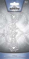 Kingdom Hearts Logo 4"x8" Decal