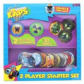 Pogs 2 Player Starter Kit | 2 Slammers | 30 Pogs
