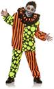 Neon Terror Blacklight Reactive Clown Child Costume