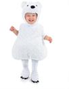 Belly Babies Polar Bear Costume Child Toddler