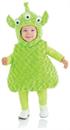 Belly Babies 3-Eyed Green Alien Costume Child Toddler