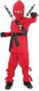 Ninja, Red Child Costume