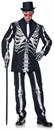 Bone Daddy Formal Skeleton Suit Costume Adult