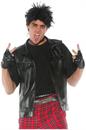Faux Leather Rocker Vest Adult Costume