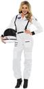 Female Astronaut - White Adult Costume