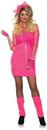 Totally 80'S Costume- Neon Pink