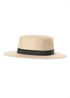 Adult Costume Straw Hat w/ Black Band | One Size