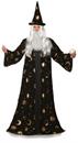 Celestial Wizard Robe -Black Adult Costume