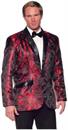 Red Jacard Jacket Adult Costume
