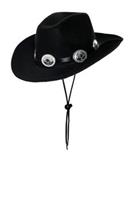Conch Cowboy Hat Adult Costume Accessory